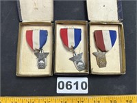 1950's HSAA Swimming Medals