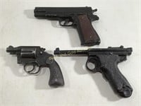 (3) Vintage Sand Casted Guns