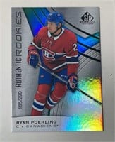 Ryan Poehling Numbered Rookie Card- Short Print