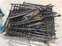 Metal fencing parts