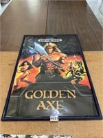 Sega Genesis Golden Axe Framed Poster*
