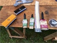 Paitn Brushes ~ Zip Ties  & Supplies