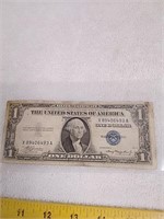 Series 1935a $1 silver certificate