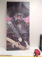 Large Jimi Hendrix artwork