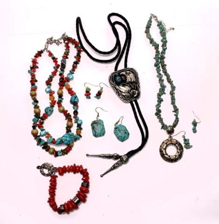 Turquoise Necklaces, Bracelet