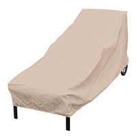 Elemental Tan Polyester Chaise Lounge Cover $40