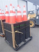 150 Unused Traffic Safety Cones