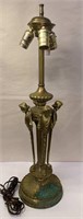 Brass Figural Lamp Base