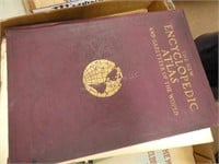 Vintage World Atlas books - 1909, 1914, 1943 - fai