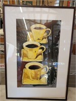 FRAMED COFFEE POSTER