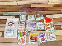 New large lot of assorted sticker packs!