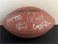 Autographed Super Bowl XXXI Football
