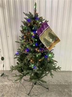 4 Ft Pre- Lit Artificial Christmas Tree