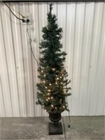 4 1/2 Ft Pre-Lit Artificial Christmas Tree