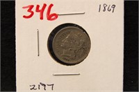 1869 3 CENT NICKEL