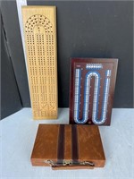 Lot of cribbage & misc games