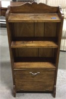 Wooden bookcase 7.5x19x39