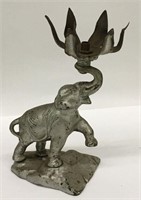Figural Elephant Candle Holder