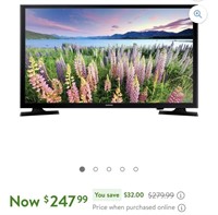 Like new SAMSUNG 40" Class N5200 Series Full HD