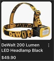DeWalt DWHT81424 200  Lumen Led Headlamp  ?