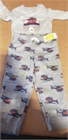 2PC KIDS OUTFIT SIZE 24M BOTTOM & 12M TOP