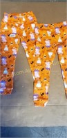 2 PAIR OF HALLOWEEN PANTS SIZE 4T