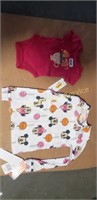 ONESIE SIZE NB & LONG SLEEVE SHIRT SIZE 5T