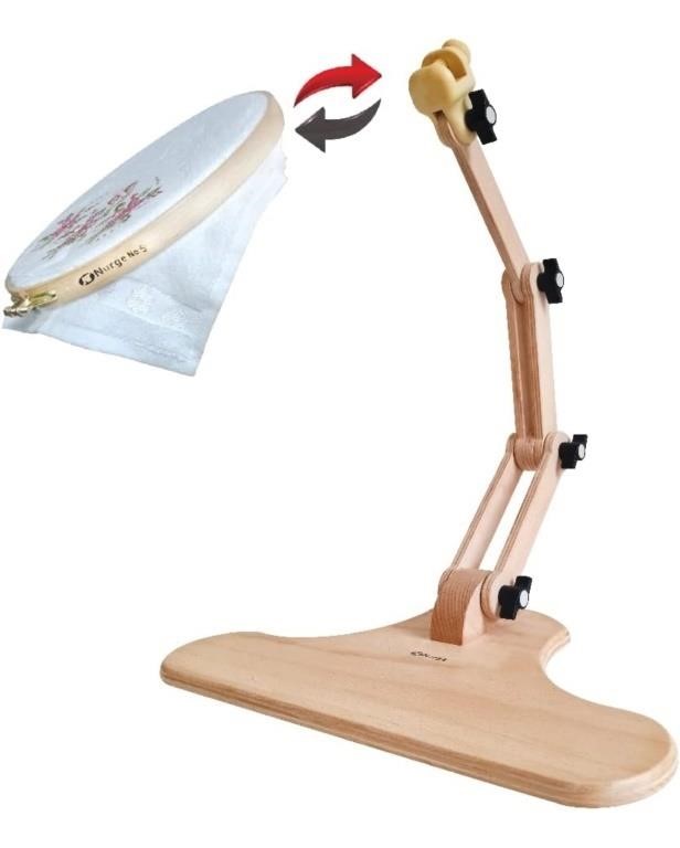 New Adjustable Embroidery Table Stand, Cross