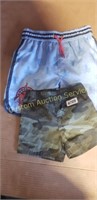 2 PAIR OF SHORTS SIZE 2T/4T