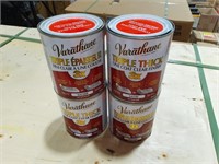 (4) Cans Varathane Triple Thick Finish