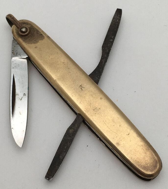 R&g Co Gold Filled Pocket Knife