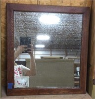 Framed mirror 23x21