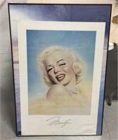 Framed Marilyn Monroe wall art 41x27.5