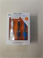 Iphone 3 pack chargers