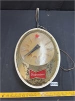 Antique Budweiser Clock