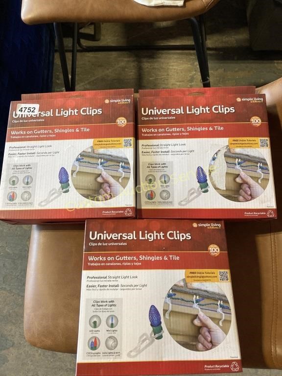 3 UNIVERSAL LIGHT CLIPS