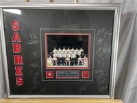 Buffalo Sabres 2000-2001 Photo Display Autographs