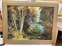 Helm’s Products Fall Foliage Metal Frame Lighted