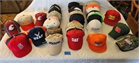 Tote Full of Baseball Caps