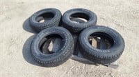 (4) 255/ 70 R17 Truck Tires