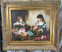 Original Oil on Canvas After Alexei Harlamoff