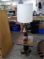 Nautical lamp with table