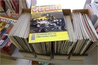 4 boxes of racing magazines - Open Wheel and other
