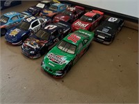 9 DIECAST NASCAR CARS 1:24 SCALE