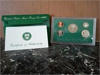 1997 UNITED STATES PROOF COIN SET