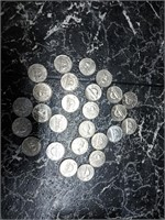 26 - 1950'S & '60S CANADIAN NICKELs