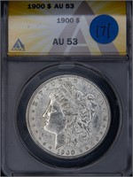 1889-1900 ANACS Morgan Silver Dollars 2
