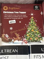 CHRISTMAS TREE TOPPER LED PROJECTION LAMP