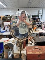 Vintage mirror 35 in