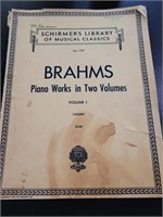 Brahms Piano Works sheet music